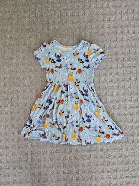 Disney Dog Print Twirl Dress